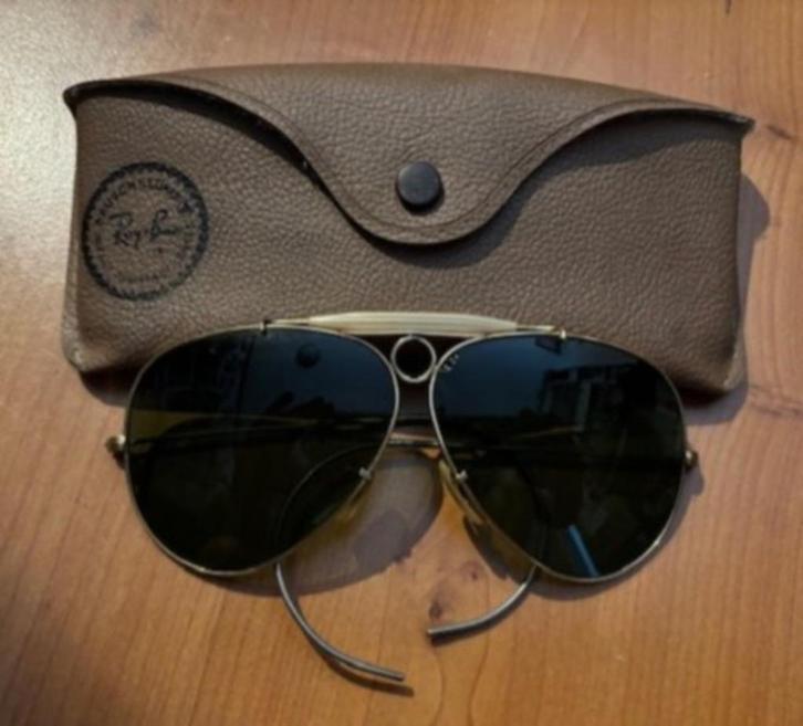 rayban vintage, Sieraden, Tassen en Uiterlijk, Zonnebrillen en Brillen | Heren, Gebruikt, Zonnebril, Ray-Ban, Groen, Verzenden