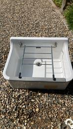 Mooie geglazuurde spoelbak 63 / 47 / bak hoogte24 cm, Ophalen of Verzenden, Zo goed als nieuw, Toilet