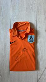 Gesigneerd Nederlands elftal shirt, Ophalen of Verzenden, Zo goed als nieuw, Blauw