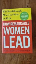 How remarkable women lead., Ophalen of Verzenden, Zo goed als nieuw, Management