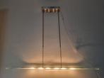 Glazen design lamp, Huis en Inrichting, Lampen | Hanglampen, Glas, Gebruikt, Ophalen