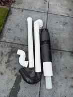 Ubbink Rookgasafvoer - Zo goed als nieuw!, Doe-het-zelf en Verbouw, Buizen en Afvoer, Ophalen, Afvoer, Pvc, Zo goed als nieuw