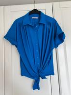 Studio anneloes lorna blouse M / L kobalt travelstof, Kleding | Dames, Blauw, Ophalen of Verzenden, Zo goed als nieuw