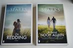 2 boeken Nicolas Sparks; je bent nooit alleen en De redding, Ophalen of Verzenden, Gelezen, Nicolas sparks, Nederland