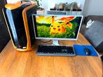 Gaming PC met Monitor, Toetsenbord en Muis, Ophalen, Gebruikt, Gaming, SSD