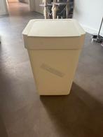 Gratis ophalen: Plastic wasmand van IKEA, Huis en Inrichting, Ophalen, Zo goed als nieuw, Wit, Overige typen