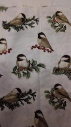 Quiltstof met vogels 36x94 cm, Hobby en Vrije tijd, Stoffen en Lappen, Overige kleuren, Nieuw, Ophalen of Verzenden, Katoen