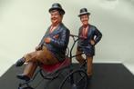 Laurel en Hardy/Dikke en Dunne op fiets, Ophalen, Gebruikt, Mens