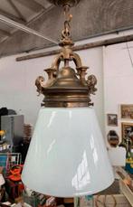 Lamp echte antieke omgebouwde gaslamp Mooie klassieke lamp, Antiek en Kunst, Ophalen of Verzenden