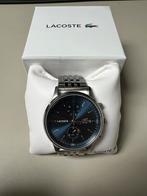 Lacoste horloge - 43mm - Quartz, Sieraden, Tassen en Uiterlijk, Horloges | Heren, Overige merken, Staal, Staal, Polshorloge