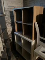 Ikea Kallax Kast wit 4 vakken, Ophalen, Met plank(en), Kunststof, Gebruikt