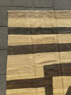 Handgeweven Kelim - Kilim Afghan tapijt 242*180 cm, 200 cm of meer, Zo goed als nieuw, NA, NA