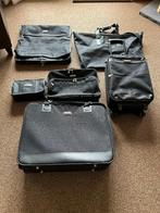 Koffer en tassenset Mazda 6 delig, Sieraden, Tassen en Uiterlijk, Koffers, Ophalen, Zo goed als nieuw, Zacht kunststof