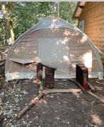 Karsten Tent Type 350 opblaasbaar oppompbaar niet schoon, Caravans en Kamperen, Ophalen, Gebruikt, Tot en met 6