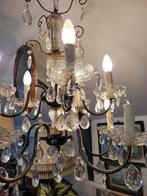 Antieke 10-armige Franse girandole lamp foto 1 t/m 3, Antiek en Kunst, Ophalen