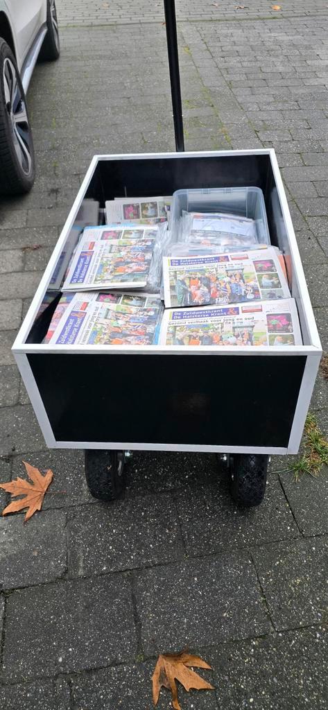 Bolderkar met betonplex bak, Caravans en Kamperen, Bolderkarren, Gebruikt, Ophalen