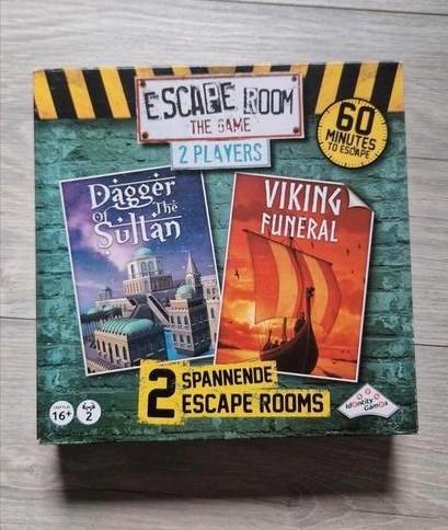 Escape Room The Game 2 players, Hobby en Vrije tijd, Gezelschapsspellen | Bordspellen, Zo goed als nieuw, Een of twee spelers