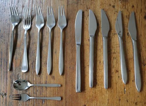 Diverse bestek Gero Zilduro Zilmeta vorken messen lepeltje, Huis en Inrichting, Keuken | Bestek, Gebruikt, Los bestek, Overige materialen