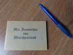 oud uitklap- mini boekje: Mit Roswitha ins Märchenland, Verzenden, Zo goed als nieuw