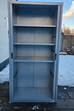 Roldeurkast met 4 legplanken - 200x100x47cm, Ophalen, Gebruikt, 100 tot 150 cm, Meerdere deuren