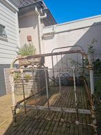 Antiek brocante vintage Frans spijlenbed, Ophalen