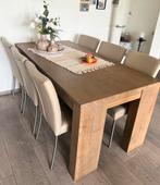 Eiken eettafel te koop!‼️‼️‼️‼️, Huis en Inrichting, Ophalen, 50 tot 100 cm, Zo goed als nieuw, 150 tot 200 cm