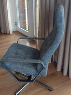 Prachtige kantelbare draai fauteuil, Huis en Inrichting, Fauteuils, Ophalen, 75 tot 100 cm, Zo goed als nieuw, Stof