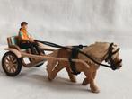 Schleich retired 42040 Sulky met Shetland pony ponykoets, Ophalen of Verzenden, Zo goed als nieuw, Paard, Beeldje of Figuurtje
