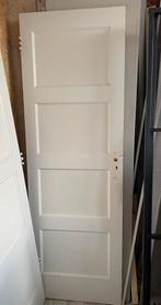 Oude paneeldeur 67 x 201 cm, Doe-het-zelf en Verbouw, Ophalen, Gebruikt, Minder dan 80 cm, Binnendeur