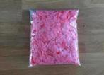 Zak confetti roze - 100 gram | geboorte babyshower reveal, Ophalen of Verzenden, Nieuw, Feestartikel, Geboorte of Huwelijk