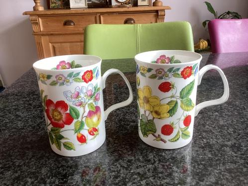 Mok, Roy Kirkham, Botanical Flowers, vintage, 1992, Huis en Inrichting, Keuken | Servies, Ophalen