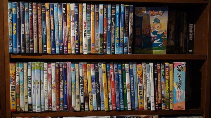 6 Kinderfilms tekenfilms cartoons walt disney, Cd's en Dvd's, Dvd's | Tekenfilms en Animatie, Zo goed als nieuw, Amerikaans, Tekenfilm
