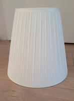 Lampenkap ecru plissé, Huis en Inrichting, Lampen | Lampenkappen, Ophalen, Nieuw, Rond, 25 tot 50 cm