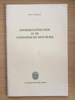 Godsdienstpolitiek in de Indonesische Republiek, Boeken, Ophalen of Verzenden, Gelezen, B.J. Boland