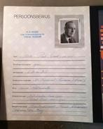 Album van een soldaat ingevuld door oud verzetsman Bussum, Verzamelen, Militaria | Tweede Wereldoorlog, Ophalen of Verzenden, Nederland