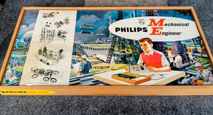 Philips Bouwdoos ME 1200 - Compleet + Bijna Compleet, Hobby en Vrije tijd, Modelbouw | Auto's en Voertuigen, Gebruikt, Overige typen