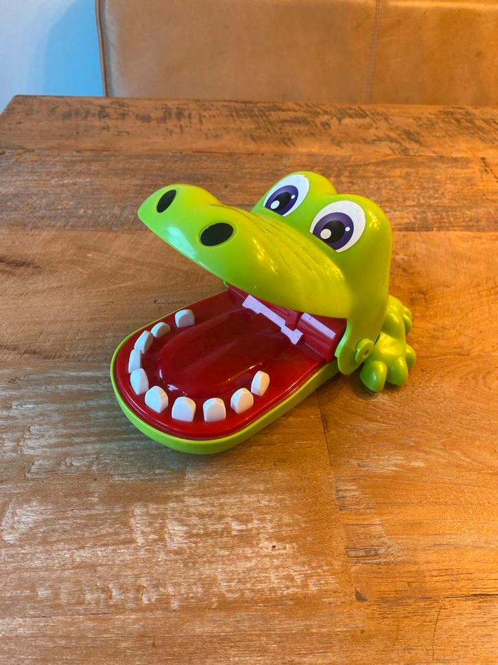 Krokodillenspel- Spannend Reactiespel!, Hobby en Vrije tijd, Gezelschapsspellen | Bordspellen, Gebruikt, Ophalen of Verzenden