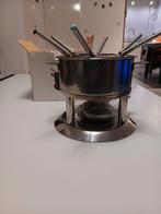 Rvs fondue set, Ophalen of Verzenden, Nieuw, Brander, Fondueset