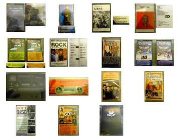 cassettebandjes Sier - lege en diverse artiesten