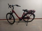 Brinckers e bike model brisbane m310 glossy red, Fietsen en Brommers, Elektrische fietsen, Ophalen, Zo goed als nieuw, 47 tot 51 cm