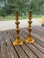 Kandelaars | koper | antiek, Antiek en Kunst, Ophalen of Verzenden, Koper of Brons
