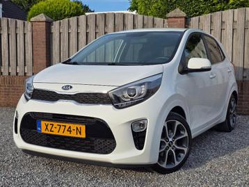 Kia Picanto 1.0 CVVT 67pk | Leer | Clima | Navi | 2019 | 1e  beschikbaar voor biedingen