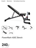 PowerMark 430C Fitnessbank - Verstelbaar, Ophalen, Nieuw, Borst, Fitnessbank