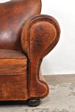 French art deco club chair fauteuil moustache 1930s, Huis en Inrichting, Fauteuils, Gebruikt, Ophalen of Verzenden, 100 tot 125 cm