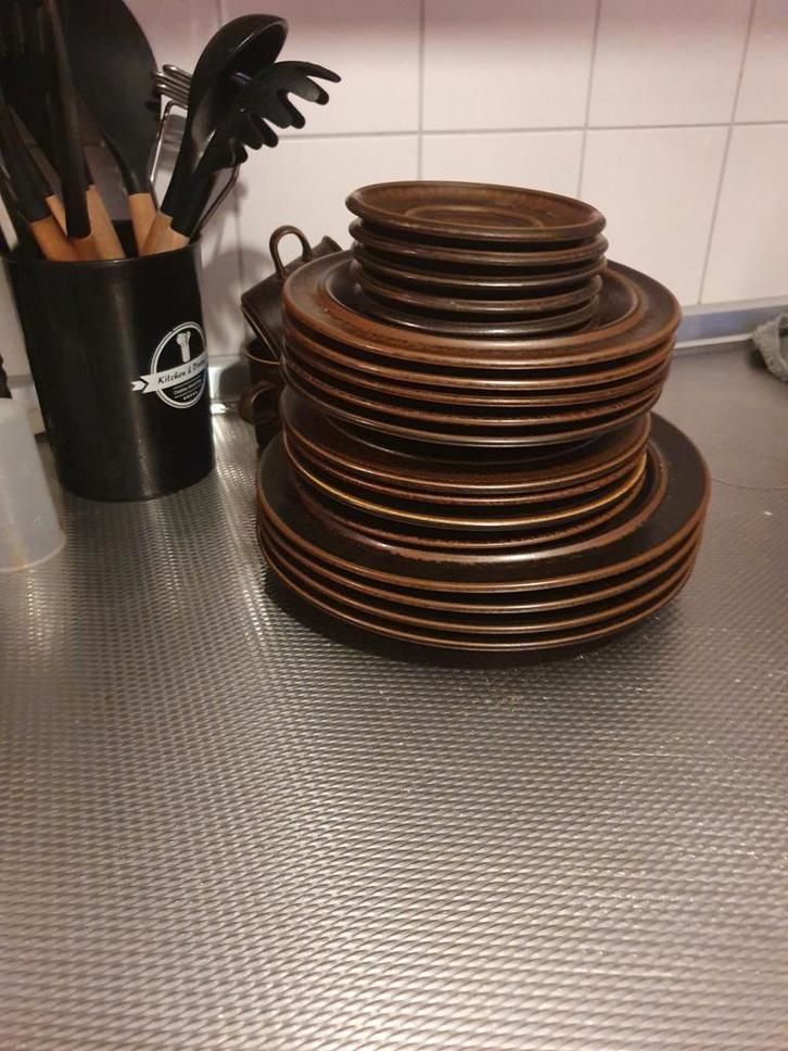 Vintage Arabia Finland Ruska Servies - Jaren 60, Antiek en Kunst, Antiek | Servies compleet, Ophalen of Verzenden