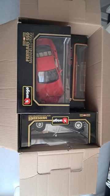 Bburage & Maisto Modelauto's (zie beschrijving) beschikbaar voor biedingen