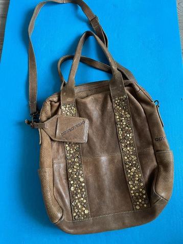 zgan cowboysbag leer schoudertas beschikbaar voor biedingen