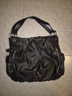 Zwarte Handtas met Details, Ophalen of Verzenden, Gebruikt, Zwart, Handtas