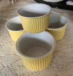 Villeroy&Boch Ramekin/ soufflé bakjes 4, Overige stijlen, Ophalen of Verzenden, Zo goed als nieuw, Porselein