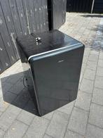 Inventum retro koelkast vriezer zwart tefelmodel, Ophalen, Minder dan 85 cm, 100 tot 150 liter, Zo goed als nieuw